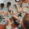 QTOYS - Capital Letter Spelling Tiles & Tray